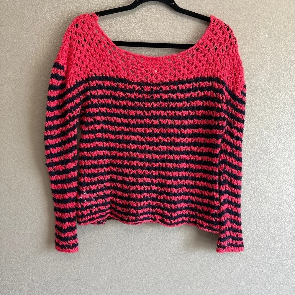 Tommy Girl Vintage Long Sleeve Knit Sweater- Small